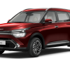 kia carens màu đỏ sẫm