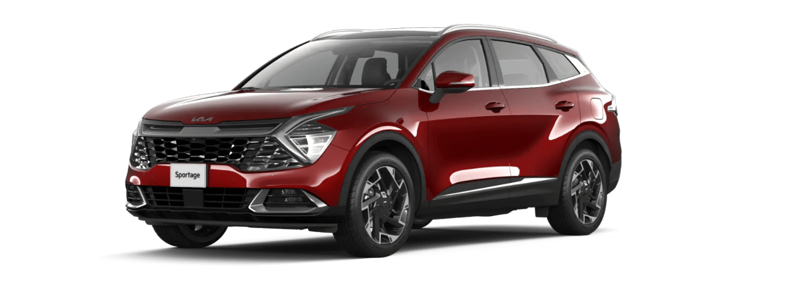 kia sportage đỏ tươi