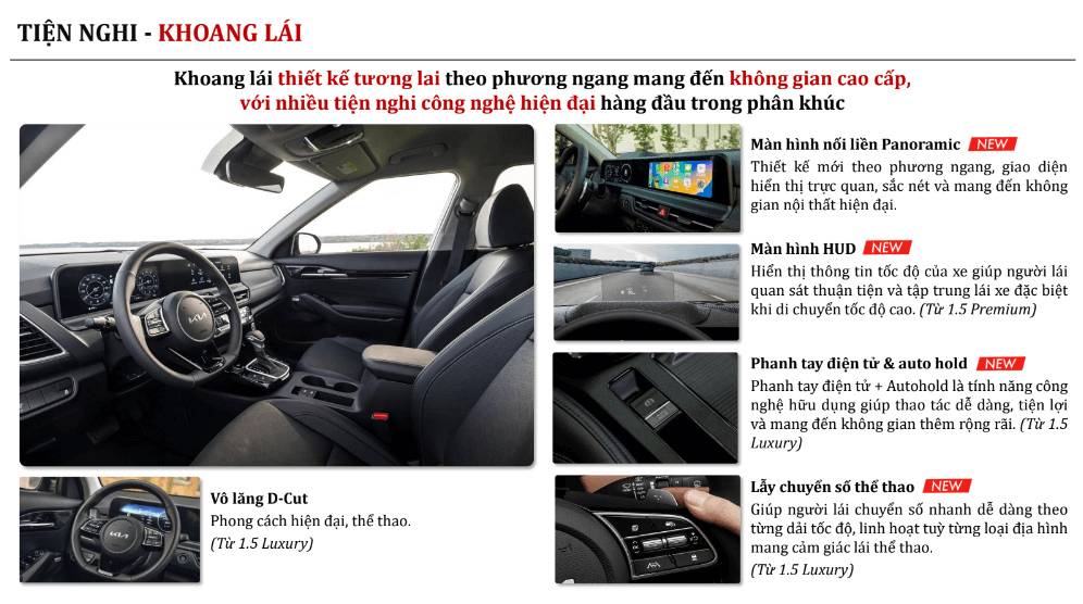 nội thất kia new seltos