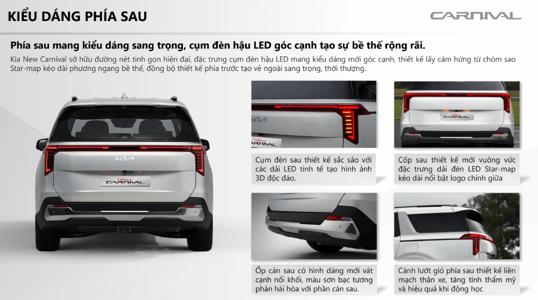đuôi xe new carnival